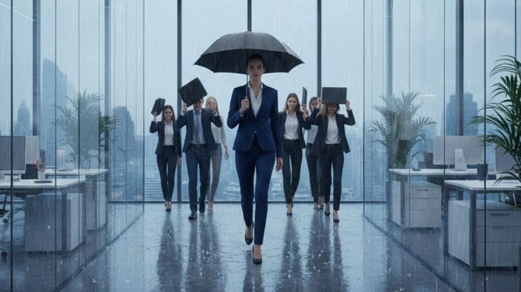 An Anchored COO leading her team through the monsoon with the leaders mindset