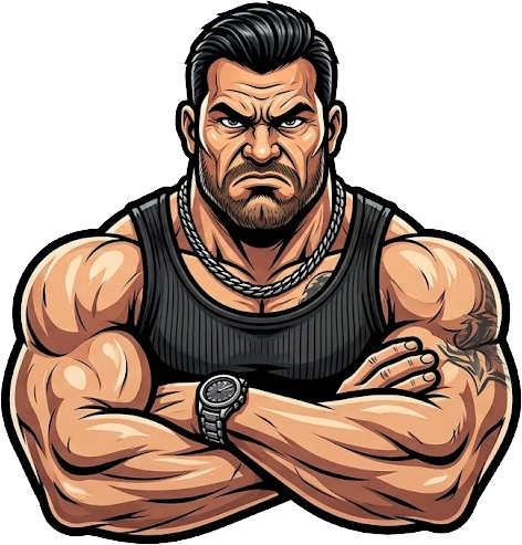Chaz, the gruff muscular representation of my rejection sensitivity dysphoria.